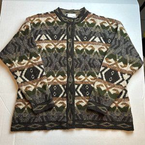 Whortleberry Scotland Women's Wool Sweater Size Large